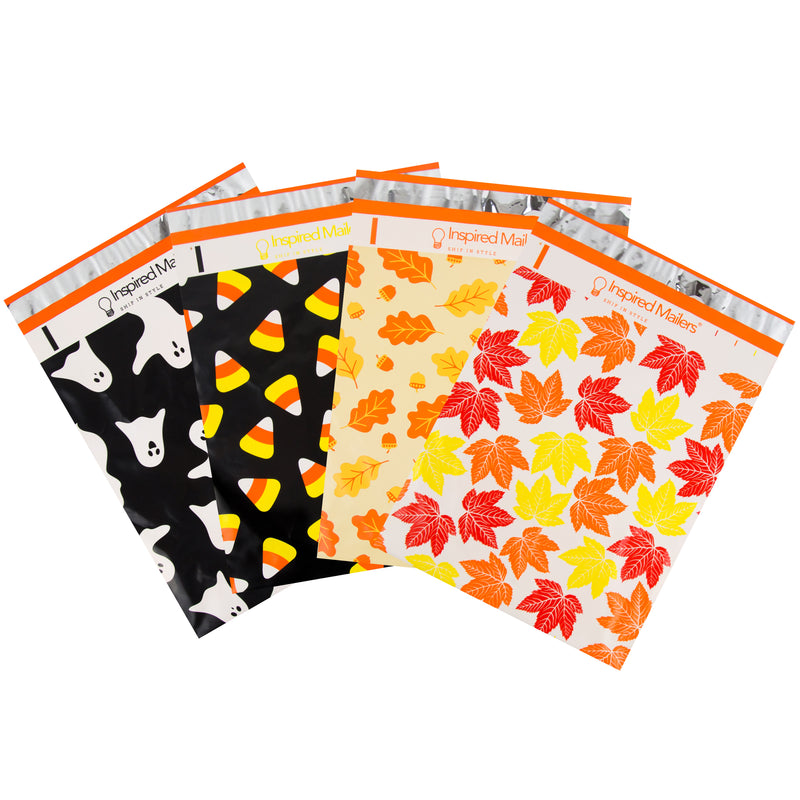 10x13 Variety Pack - Candy Corn, Ghosts, Fall Foliage, Autumn Leaves