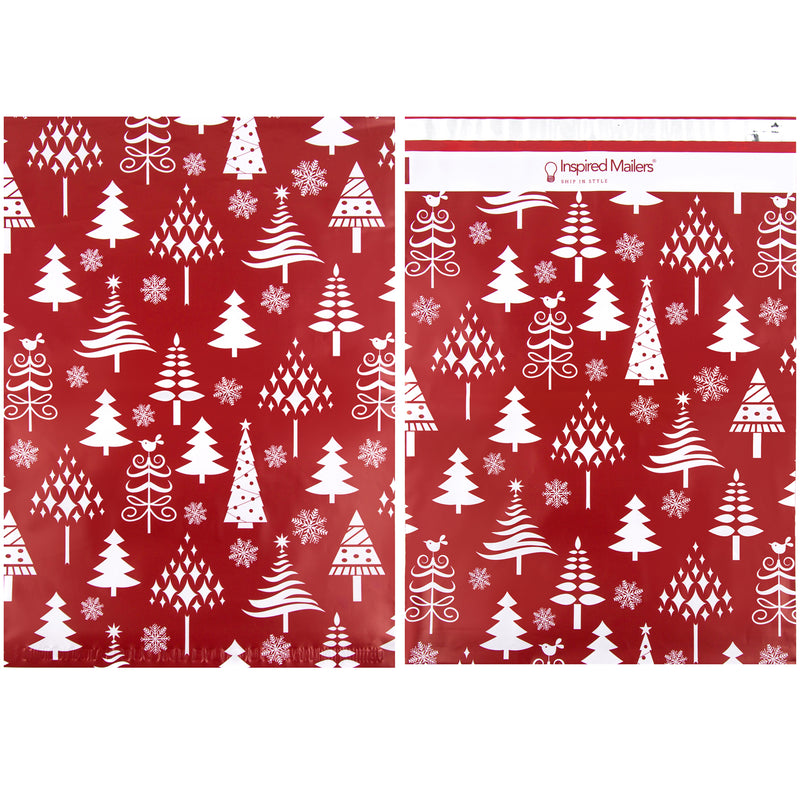 Red Christmas Trees - 14.5x19