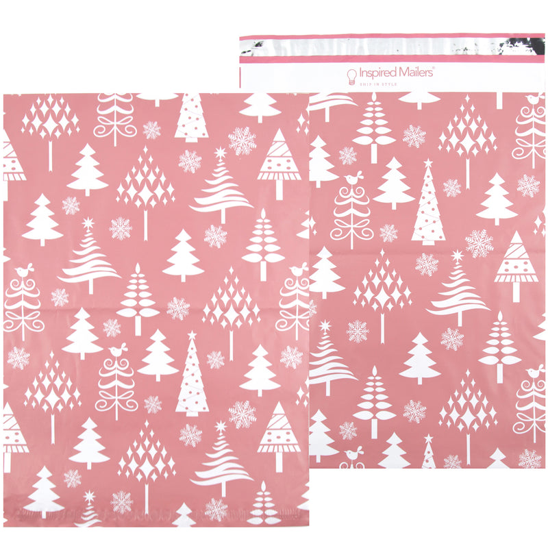 Rose Gold Christmas Trees - 14.5x19