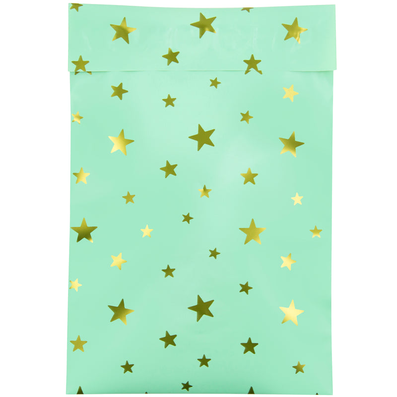 Stars Seafoam/Gold - 6x9