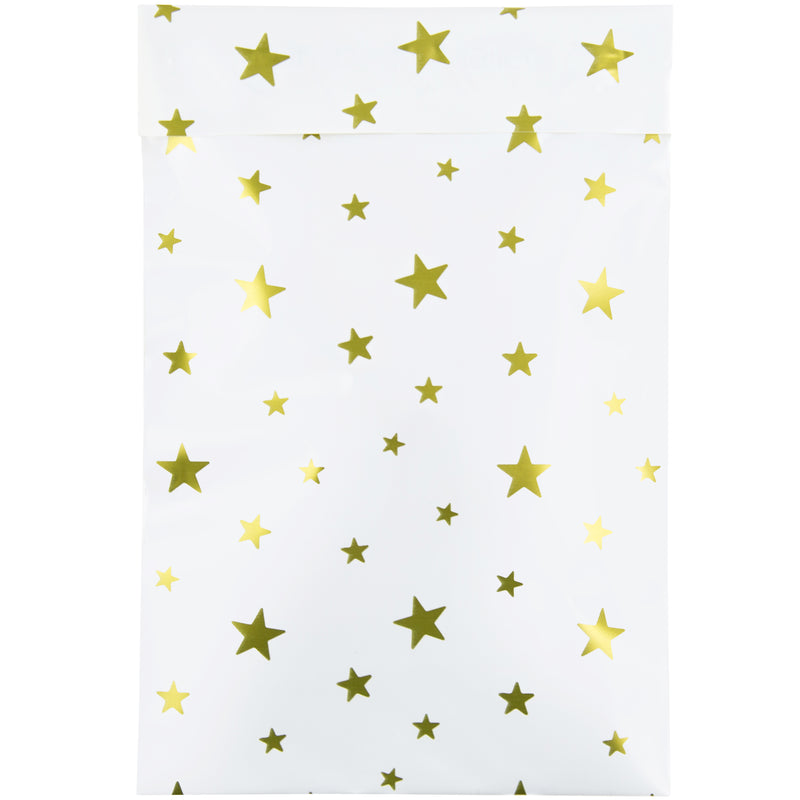 Stars White/Gold - 6x9