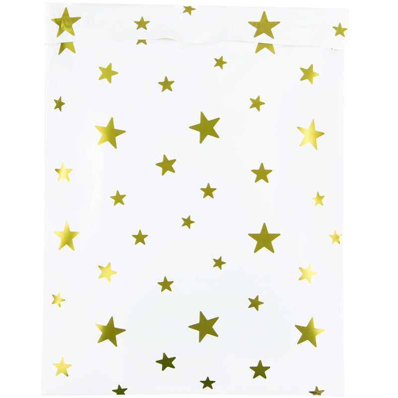 Stars White/Gold - 10x13